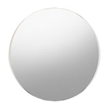 Espejo de Baño Dakota Plateado 60x60cm Redondo - Espejos Decorativos | Bylmo