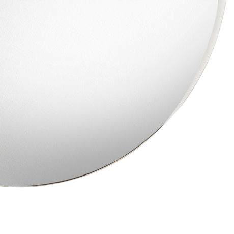 Espejo de Baño Dakota Plateado 60x60cm Redondo - Espejos Decorativos | Bylmo