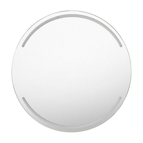 Espejo de Baño Dallas Plateado 60x60cm Redondo - Espejos Decorativos | Bylmo