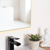 Espejo de Baño Garda Plateado 52x90cm Rectangular y con Iluminiación Led - Espejos Decorativos | Bylmo