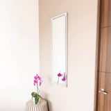 Espejo de Pared Lugo Plateado 45x130cm Rectangular sin Marco - Espejos Decorativos | Bylmo