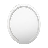 Espejo de Baño Ovalle Plateado 60x60cm Redondo - Espejos Decorativos | Bylmo