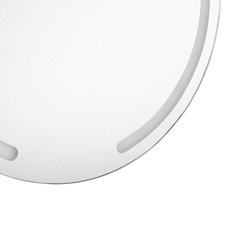 Espejo de Baño Ovalle Plateado 60x60cm Redondo - Espejos Decorativos | Bylmo