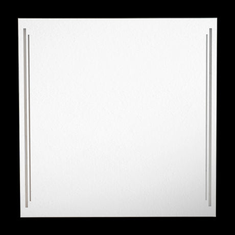 Espejo de Baño Toronto Gris 80x80cm Rectangular con Sandblasting - ESPEJOS DE BANHO | Bylmo
