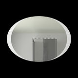 Espejo de Baño Varese Gris 70x50cm Ovalado con Sandblasting y con Iluminación Led - ESPEJOS DE BANHO | Bylmo