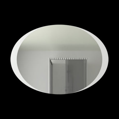 Espejo de Baño Varese Gris 70x50cm Ovalado con Sandblasting y con Iluminación Led - ESPEJOS DE BANHO | Bylmo