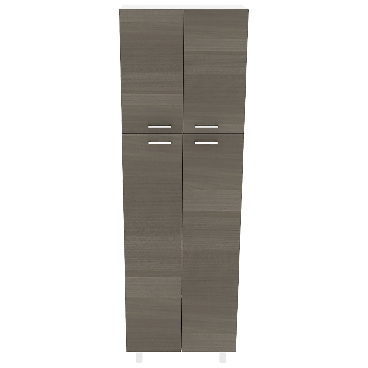 Alacena Rossi Blanco y Olivo 61.1x195cm sin Cajones y con Dos Puertas - ALACENAS Y MUEBLES MICROONDAS | Bylmo