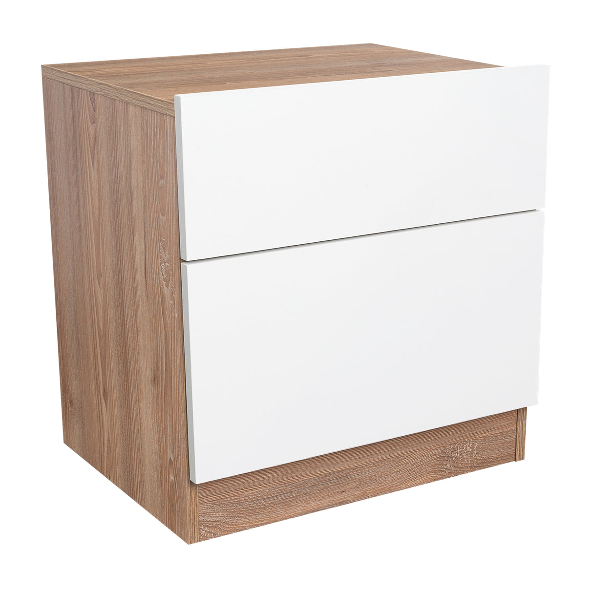 Mesa de Noche Nebraska Miel 50x52.6cm con Un Cajón - MESAS DE NOCHE | Bylmo