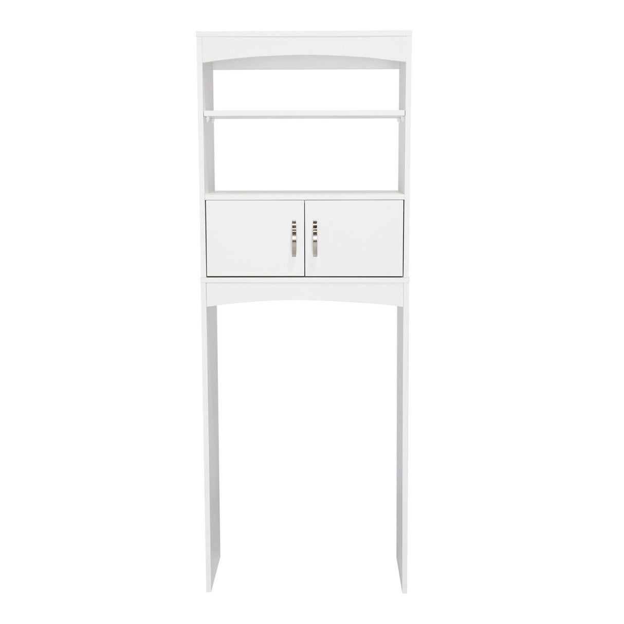 Ahorrador de Espacio para Baño Malta Blanco 60.6x165cm con Un Cajón y con Un Entrepaño