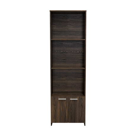 Biblioteca Ofice Habano 55.1x181.5cm con Tres Compartimientos y con Un Cajón - Bibliotecas | Bylmo