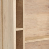 Gabinete de Baño Sines Rovere 60x60cm Rectangular con Una Puerta y Espejo - GABINETES DE BANHO | Bylmo