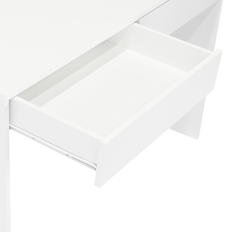 Escritorio Acre Blanco 120.2x75cm Con Dos Cajones - Escritorios y Archivadores | Bylmo
