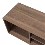 Rack de TV Cincinatti Coñac 115x50cm Para TV Hasta 45 Pulgadas con Un Cajón con Ranuras para Cables y con Patas - Muebles para TV | Bylmo