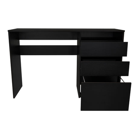 Escritorio Dublin Wengue 120 cm con Archivador y Cajones - Escritorios y Archivadores | Bylmo