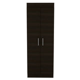 Alacena Nepal Wengue 60x169.9cm sin Cajones y con Dos Puertas - ALACENAS Y MUEBLES MICROONDAS | Bylmo