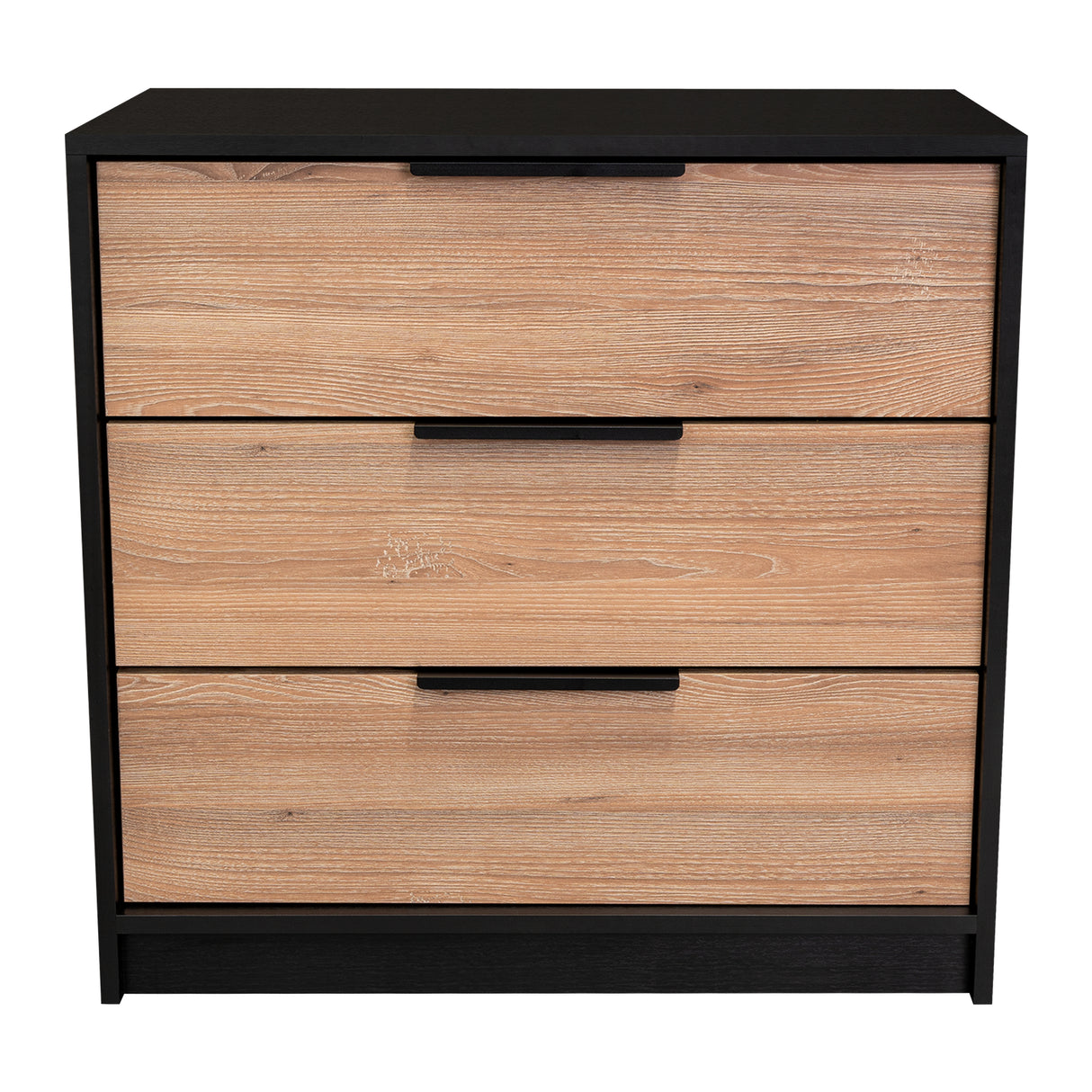 Cómoda Kaia Miel 70x68.7cm De Tres Hileras con Tres Cajones - Cajoneras | Bylmo