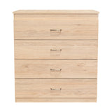 Comoda Santino Rovere y Blanco 4 cajones