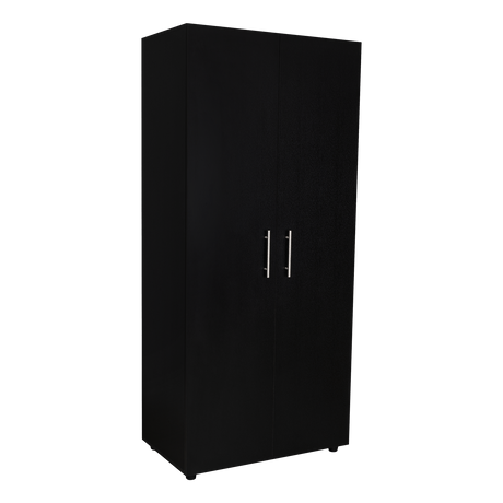 Closet Tera Wengue 80x180cm sin Cajones con 3 Entrepaños - Closets | Bylmo