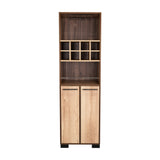 Bar Marsella Gales 52.9x179.8cm con Un Cajón y con Ocho Portabotellas - Bares | Bylmo