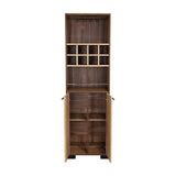 Bar Marsella Gales 52.9x179.8cm con Un Cajón y con Ocho Portabotellas - Bares | Bylmo