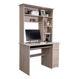 Centro de Computo Minka Bardolino 110 cm con Cajón, Puerta y Entrepaños - Escritorios y Archivadores | Bylmo