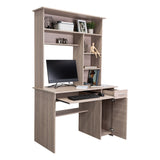 Centro de Computo Minka Bardolino 110 cm con Cajón, Puerta y Entrepaños - Escritorios y Archivadores | Bylmo