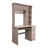 Centro de Computo Minka Bardolino 110 cm con Cajón, Puerta y Entrepaños - Escritorios y Archivadores | Bylmo