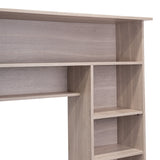 Centro de Computo Minka Bardolino 110 cm con Cajón, Puerta y Entrepaños - Escritorios y Archivadores | Bylmo