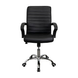 Silla de Oficina Negro 58x54cm con Apoya Brazos - Sillas de Oficina | Bylmo