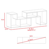 Rack de TV Extensible Beijing Wengue 160x57cm para TV Hasta 32" Pulgadas con Cuatro Compartimientos - MUEBLES DE TV | Bylmo