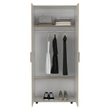 Closet Hogar Duna y Blanco 80x180.5cm con Dos Puertas - CLOSETS | Bylmo