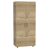 Closet Hogar Duna y Blanco 80x180.5cm con Dos Puertas - CLOSETS | Bylmo