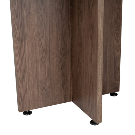 Mesa de Reunión Home Office Coñac 120x75cm sin Cajones - ESCRITORIOS | Bylmo