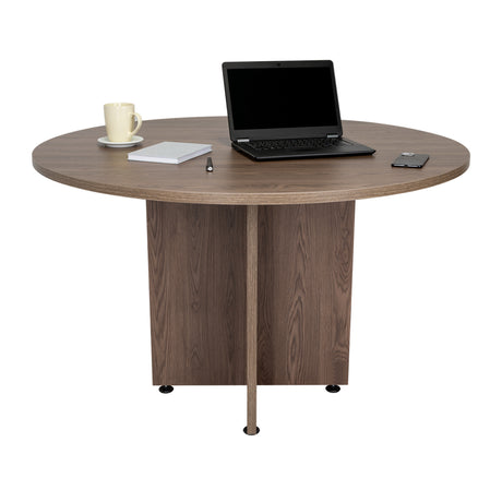 Mesa de Reunión Home Office Coñac 120x75cm sin Cajones - ESCRITORIOS | Bylmo