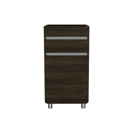 Mueble para Lavamanos Aluvia Habano 44.5x85cm Individual sin Lavamanos y con Una Puerta - MUEBLES PARA LAVAMANOS | Bylmo