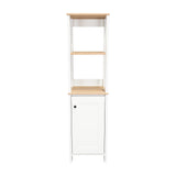 Optimizador de Baño Blanco 40x150.7cm sin Cajones y con Un Entrepaño - Muebles para Baño | Bylmo