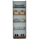 Closet Home Coñac y Blanco 60x180cm con Dos Puertas - CLOSETS | Bylmo