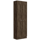 Closet Home Coñac y Blanco 60x180cm con Dos Puertas - CLOSETS | Bylmo