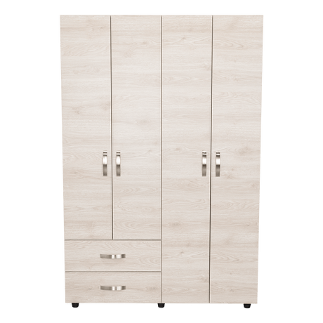 Closet Ankora Ceniza 120x180cm con 2 Cajones con 2 Entrepaños - Closets | Bylmo