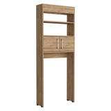 Ahorrador de Espacio para Baño Madrid Miel 62.4x160cm sin Cajones y con Un Entrepaño - OTROS MUEBLES PARA BANHO | Bylmo