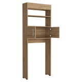 Ahorrador de Espacio para Baño Madrid Miel 62.4x160cm sin Cajones y con Un Entrepaño - OTROS MUEBLES PARA BANHO | Bylmo