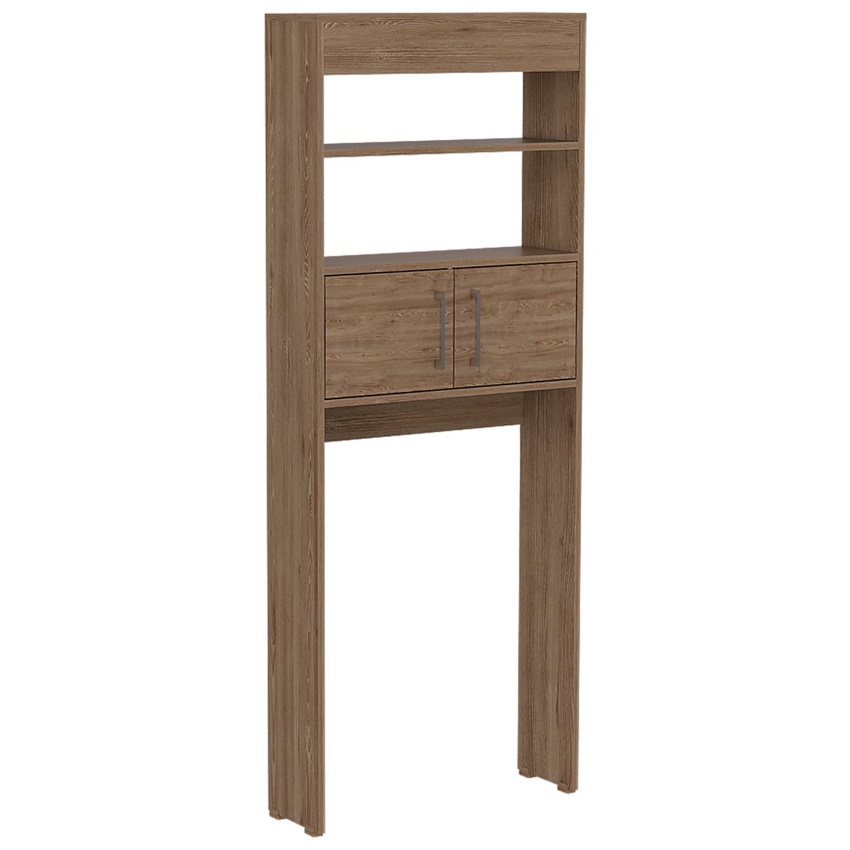 Ahorrador de Espacio para Baño Madrid Miel 62.4x160cm sin Cajones y con Un Entrepaño - OTROS MUEBLES PARA BANHO | Bylmo