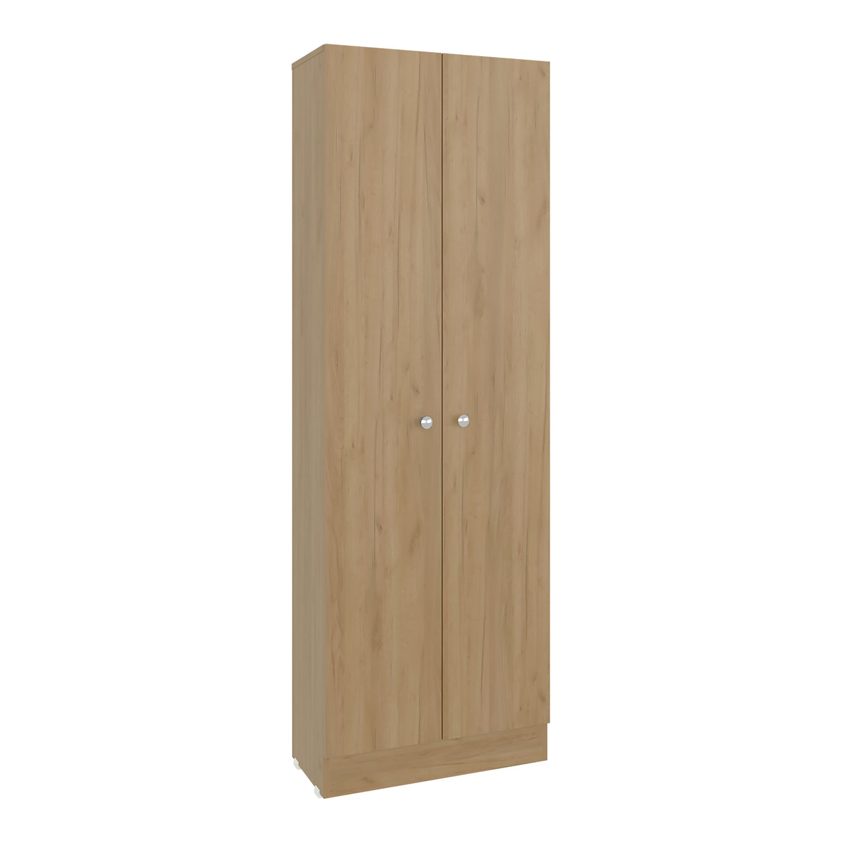 Alacena Duna y Wengue 60x180.6cm sin Cajones y con Dos Puertas - ALACENAS Y MUEBLES MICROONDAS | Bylmo