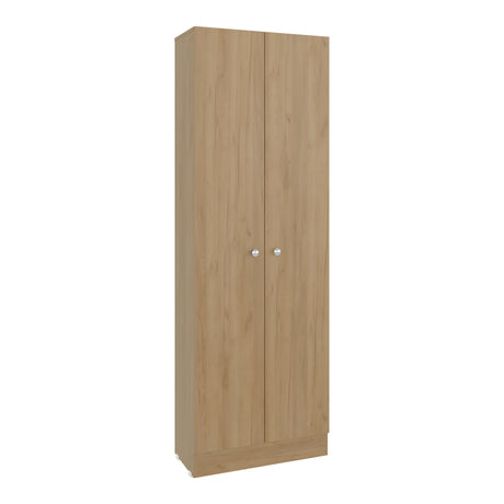 Alacena Duna y Wengue 60x180.6cm sin Cajones y con Dos Puertas - ALACENAS Y MUEBLES MICROONDAS | Bylmo