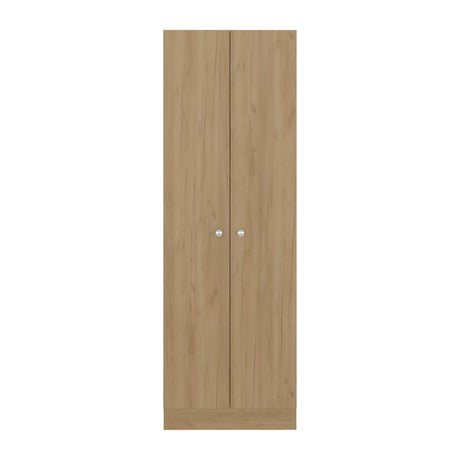 Alacena Duna y Wengue 60x180.6cm sin Cajones y con Dos Puertas - ALACENAS Y MUEBLES MICROONDAS | Bylmo