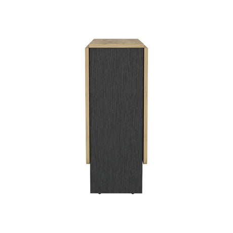 Mesa Auxiliar de Cocina Gateleg Wengue y Macadamia 60x78.6cm Rectangular Plegable de Seis Puestos - MESAS AUXILIARES | Bylmo