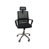 Silla Gerencial Brooklyn Negro 50x107 cm Ergonómica - SILLAS DE OFICINA | Bylmo