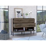 Cómoda Doble Soho S Bellota 120 cm con Dos Cajones y Una Puerta - Cajoneras y Comodas | Bylmo