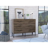 Cómoda Doble Soho S Bellota 120 cm con Dos Cajones y Una Puerta - Cajoneras y Comodas | Bylmo