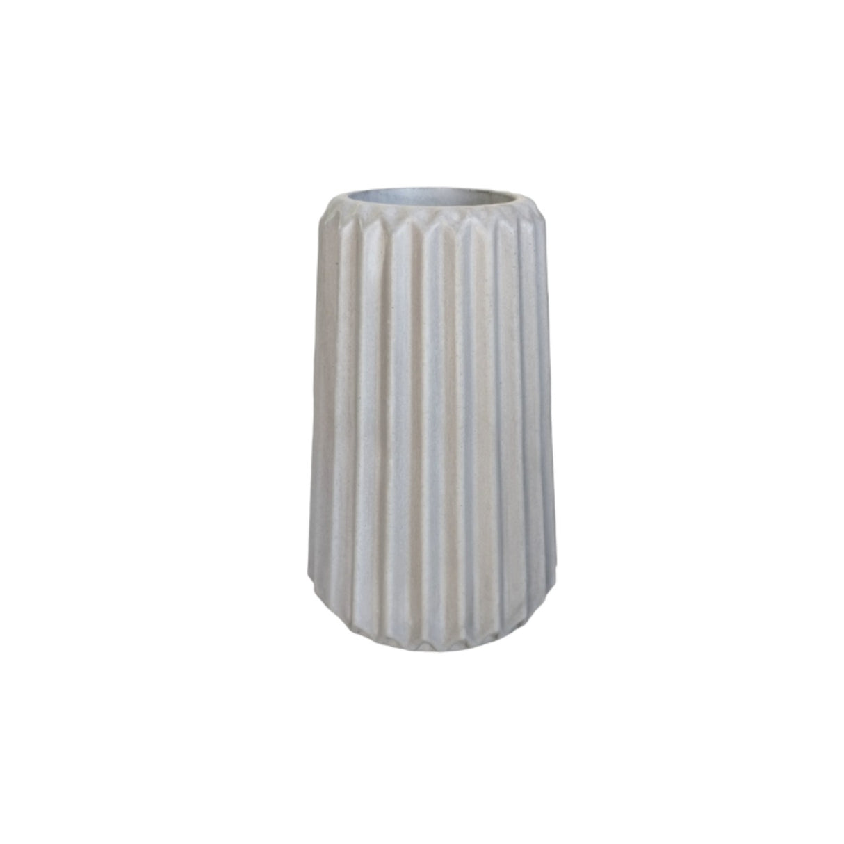 Florero Adamaris Gris 7x15cm de 0.37 Litros con Acabado Mate - Jardineria | Bylmo